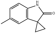 5-Methyl-1H-spiro[cyclopropane-1,3-indole]-2-one Structure