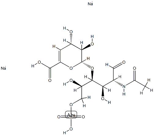 heparin disaccharide II-A, sodium salt Structure