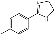 1H-이미다졸,4,5-디히드로-2-(4-메틸페닐)- 구조식 이미지