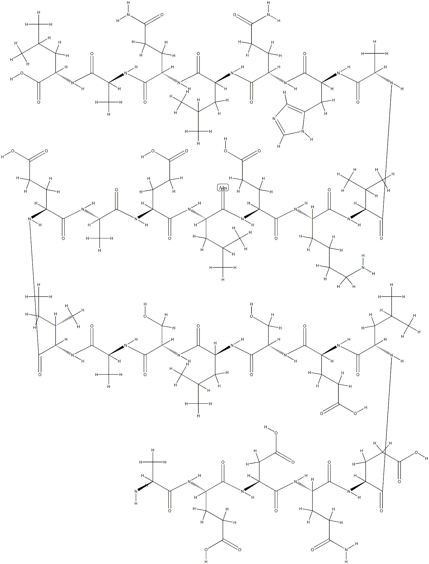 Serpinin (mouse, rat), Chromogranin-A (417-442) (mouse) 구조식 이미지