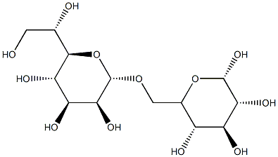 6-O-heptopyranosylglucopyranose Structure