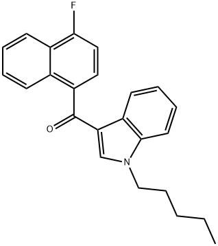 JWH 412 Structure