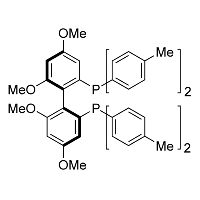 (S)-2,2'-Bis(di-p-tolylphosphino)-4,4',6,6'-tetramethoxy)-1,1'-biphenyl Structure