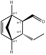 Bicyclo[2.2.1]hept-5-ene-2-carboxaldehyde, 3-ethyl-, (1R,2R,3R,4S)-rel- (9CI) 구조식 이미지