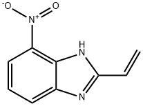 1H-벤즈이미다졸,2-에테닐-4-니트로-(9CI) 구조식 이미지