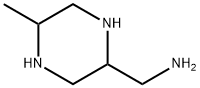 2-피페라진메탄아민,5-메틸-(9CI) 구조식 이미지