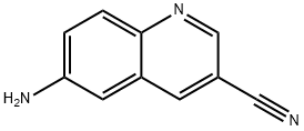 3-Quinolinecarbonitrile,6-amino-(8CI) Structure