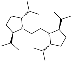 1,2-Bis((2R,5R)-2,5-di-i-propylphospholano)ethane, min. 97% Structure