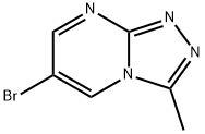 6-BROMO-3-METHYL[1,2,4]TRIAZOLO[4,3-A]PYRIMIDINE Structure