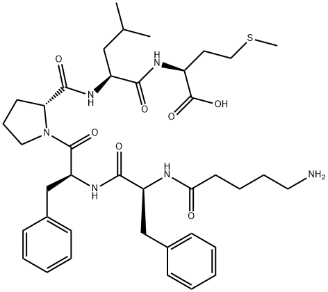 delta-Ava-Pro(9)-substance P (7-11) Structure