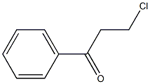 3-Chloro-1-phenyl-1-propanone Structure