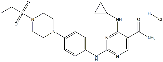 Cerdulatinib HCl salt Structure