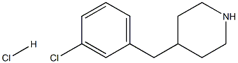 4-(3-Chlorobenzyl)Piperidine Hydrochloride(WX604471) 구조식 이미지