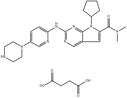 LEE011 (succinate) Structure