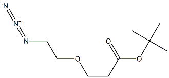 Azido-PEG1-t-butyl ester 구조식 이미지