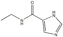 1H-이미다졸-4-카르복스아미드,N-에틸-(9CI) 구조식 이미지