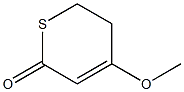 2H-Thiopyran-2-one,5,6-dihydro-4-methoxy-(9CI) 구조식 이미지