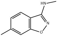 N,6-diMethylbenzo[d]isoxazol-3-aMine Structure