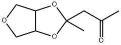 3-Methyl-3-(2-oxopropyl)-2,4,7-trioxabicyclo[3.3.0]octane 구조식 이미지