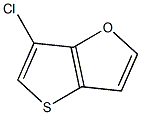 6-chlorothieno[3,2-b]furan 구조식 이미지