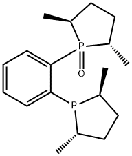 [1-(2S,5S)-2,5-Dimethylphospholanyl]-[2-(2S,5S)-2,5-Dimethylphospholanyl-1-Oxide]Benzene Structure