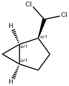 Bicyclo[3.1.0]hexane, 2-(dichloromethyl)-, (1-alpha-,2-ba-,5-alpha-)- (9CI) Structure