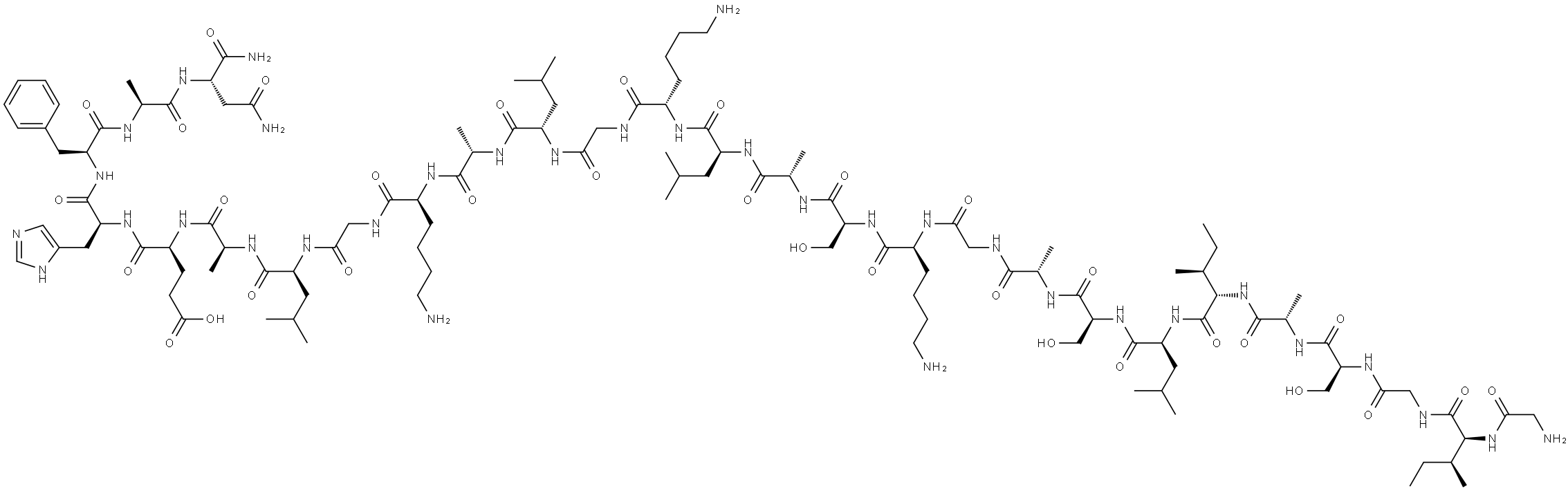 bombinin-like peptide-2 구조식 이미지