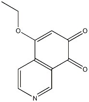 7,8-Isoquinolinedione,5-ethoxy-(9CI) Structure