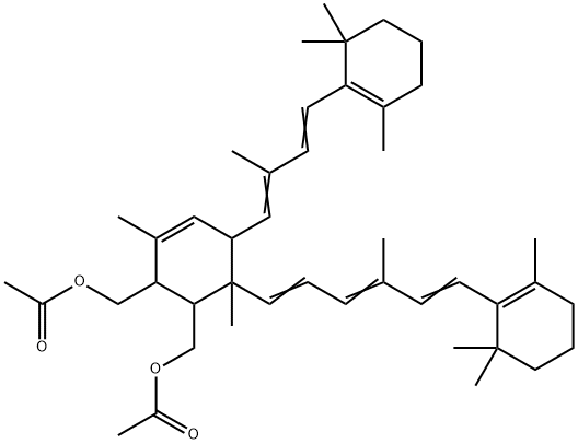 Kitol Diacetate(Mixture of Diastereomers) Structure