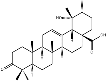 3-Oxopomolic acid Structure