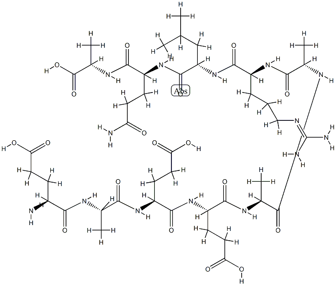 Leishmania peptide 183 Structure