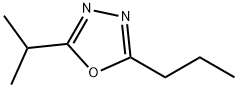 1,3,4-Oxadiazole,2-(1-methylethyl)-5-propyl-(9CI) 구조식 이미지