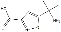 3-Isoxazolecarboxylicacid,5-(1-amino-1-methylethyl)-(9CI) Structure