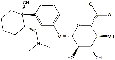 (1S,2S)-O-데메틸트라마돌글루크로나이드 구조식 이미지