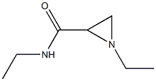 2-Aziridinecarboxamide,N,1-diethyl-(9CI) Structure