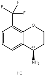 (R)-8-(trifluoromethyl)chroman-4-amine hydrochloride 구조식 이미지