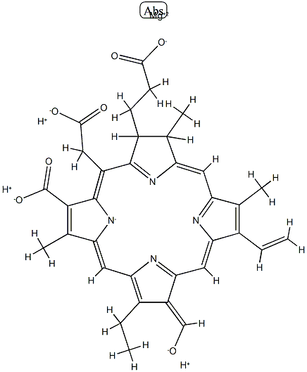 CHLOROPHYLLINB Structure