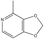 1,3-Dioxolo[4,5-c]pyridine,4-methyl-(9CI) Structure