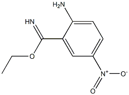 ethyl 2-amino-5-nitrobenzimidate 구조식 이미지