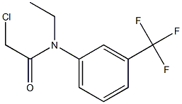 2-chloro-N-ethyl-N-(3-(trifluoromethyl)phenyl)acetamide Structure