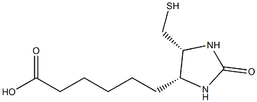 9-mercaptodethiobiotin Structure