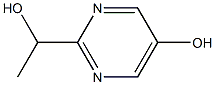 2-(1-Hydroxyethyl)Pyrimidin-5-Ol(WX649075) Structure