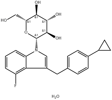 JNJ-39933673 hemihydrate Structure