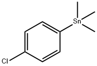 (4-Chlorophenyl)trimethylstannane Structure