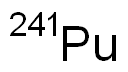 PLUTONIUM-241 Structure