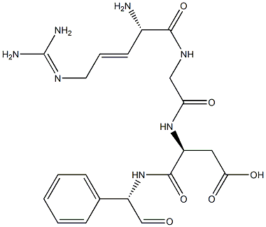 cyclo-RGDPhg Structure