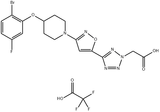 MK8245 Trifluoroacetate 구조식 이미지