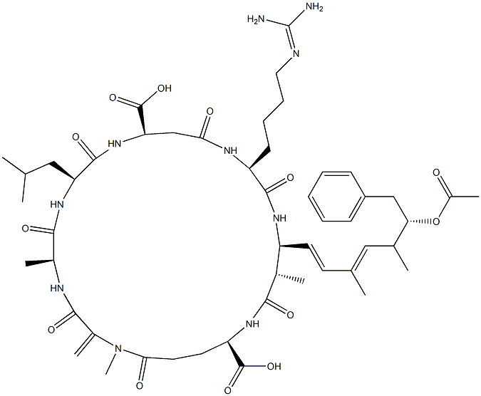 (Asp(3)-ADMAAdda(5))microcystin-LHar Structure