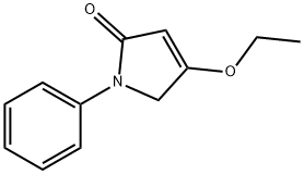 2H-Pyrrol-2-one,4-ethoxy-1,5-dihydro-1-phenyl-(9CI) Structure