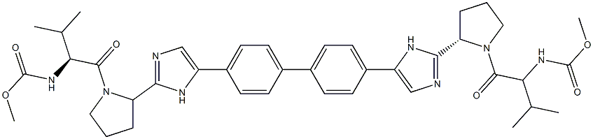 Daclatasvir Impurity 구조식 이미지